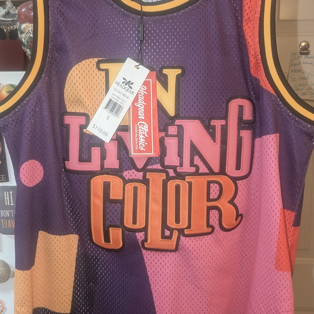 Hedgren 'Living Color' Graphic Mesh Tank - Purple, Pink & Orange